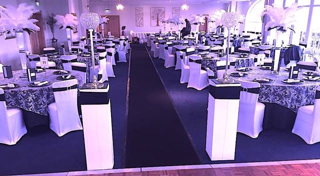 The Black & White Wedding Theme – Joy & Yomi ’s Wedding At Whittlebury Park