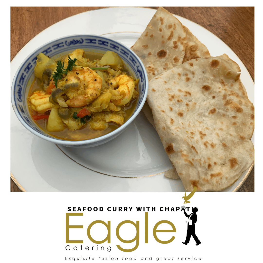 Seafood Curry With Chapati